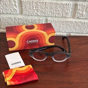 Caddis Black and Gray Women's Glasses